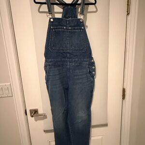 Gap Women's Blue Denim Overalls